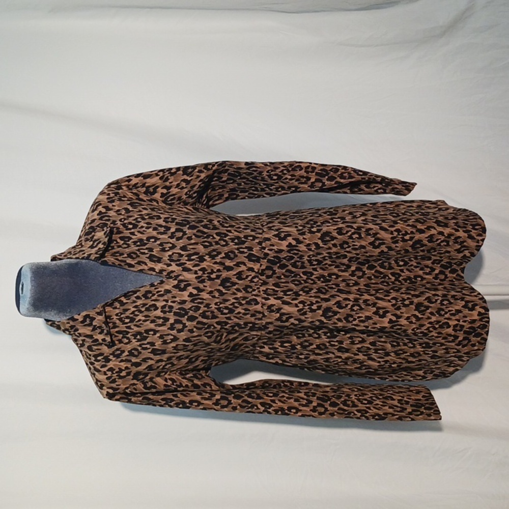 Tomorrow’s Mother leopard print top size medium